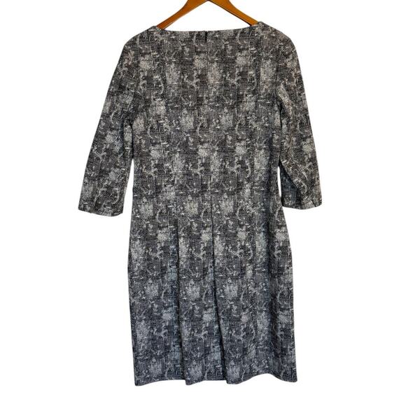 Not For Sale MM.‎ Lafleur Dress Women 10 Black Etsuko Sheath Minimalist - Picture 6 of 8